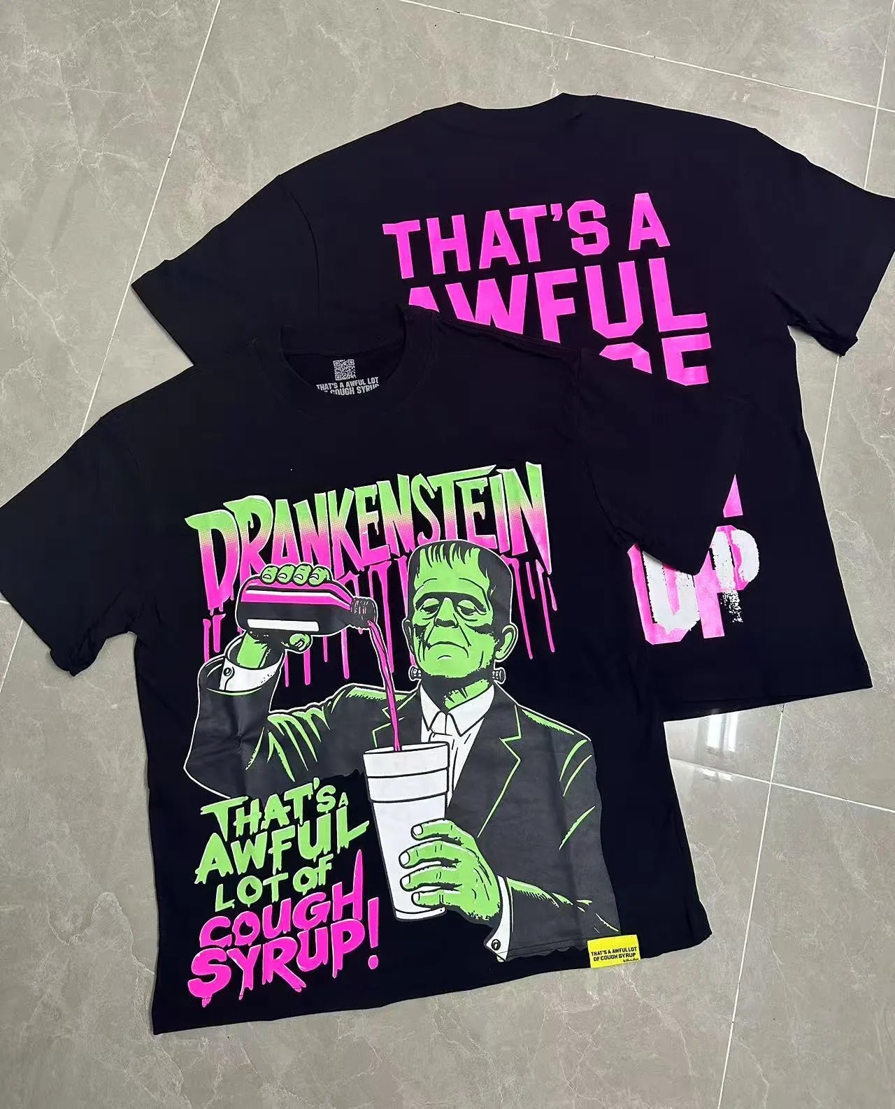 Thats A Awful Lot of Cough Syrup "Frankenstein" T-Shirt