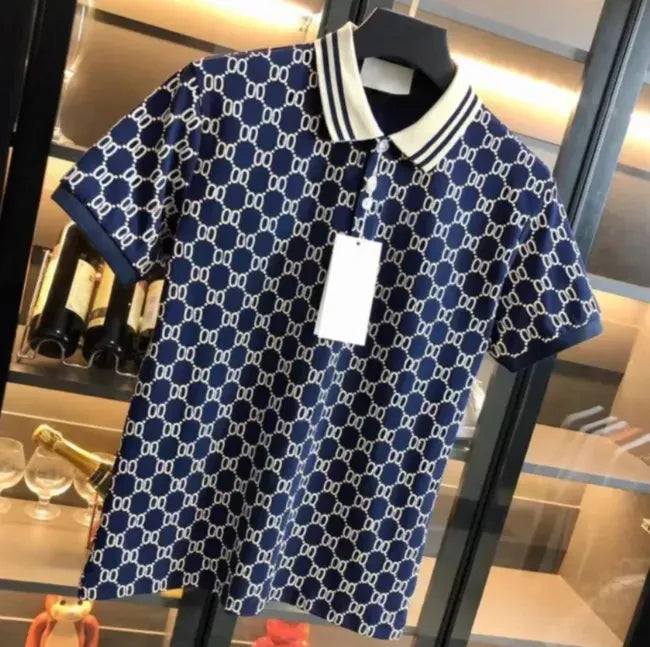 Gucci "Blue" Polo Shirt