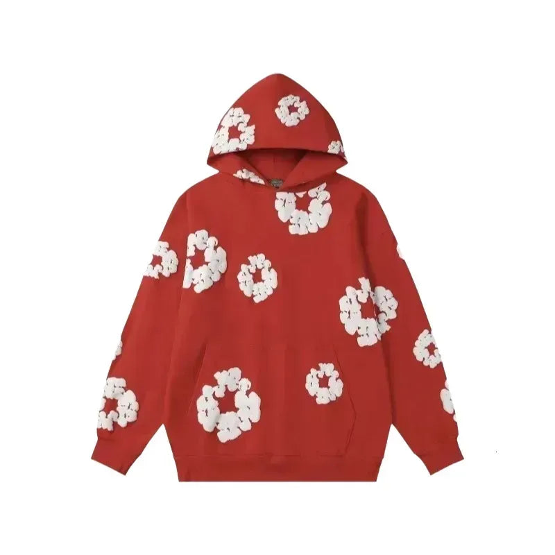 Denim Tears Hoodie "Red"
