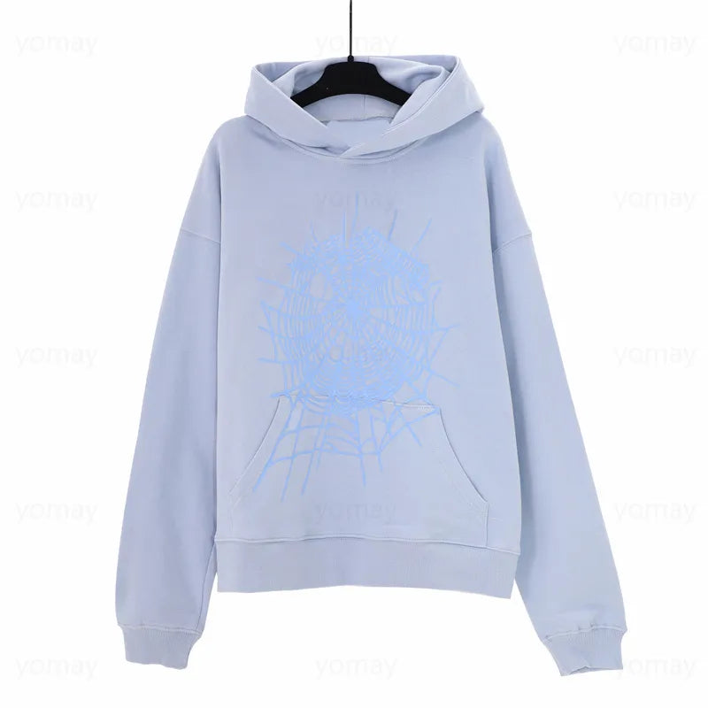 Sp5der "Light Blue" Hoodie