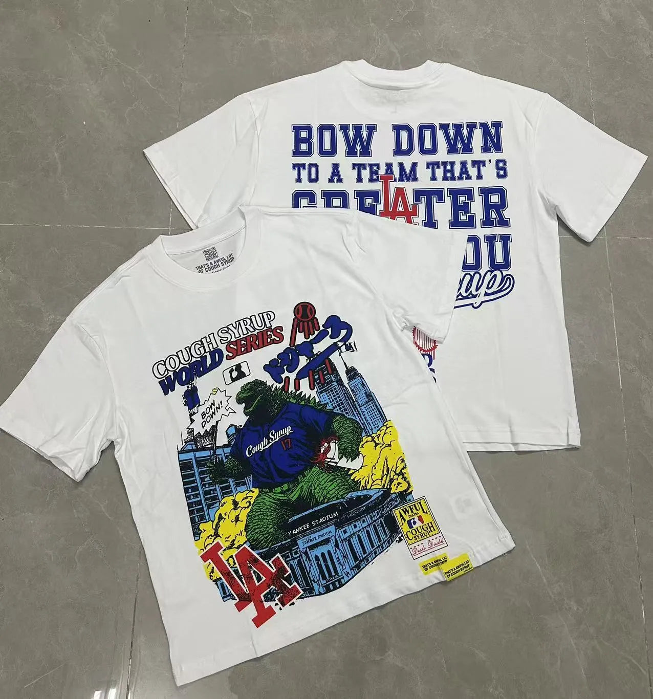 Thats A Awful Lot of Cough Syrup "World Series" T-Shirt