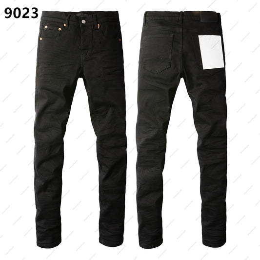 Purple "Raw Black" Jeans